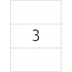 Etykiety Premium 4664, A3, samoprzylepne, białe, 210 x 99 mm, papier mat, 300 szt.